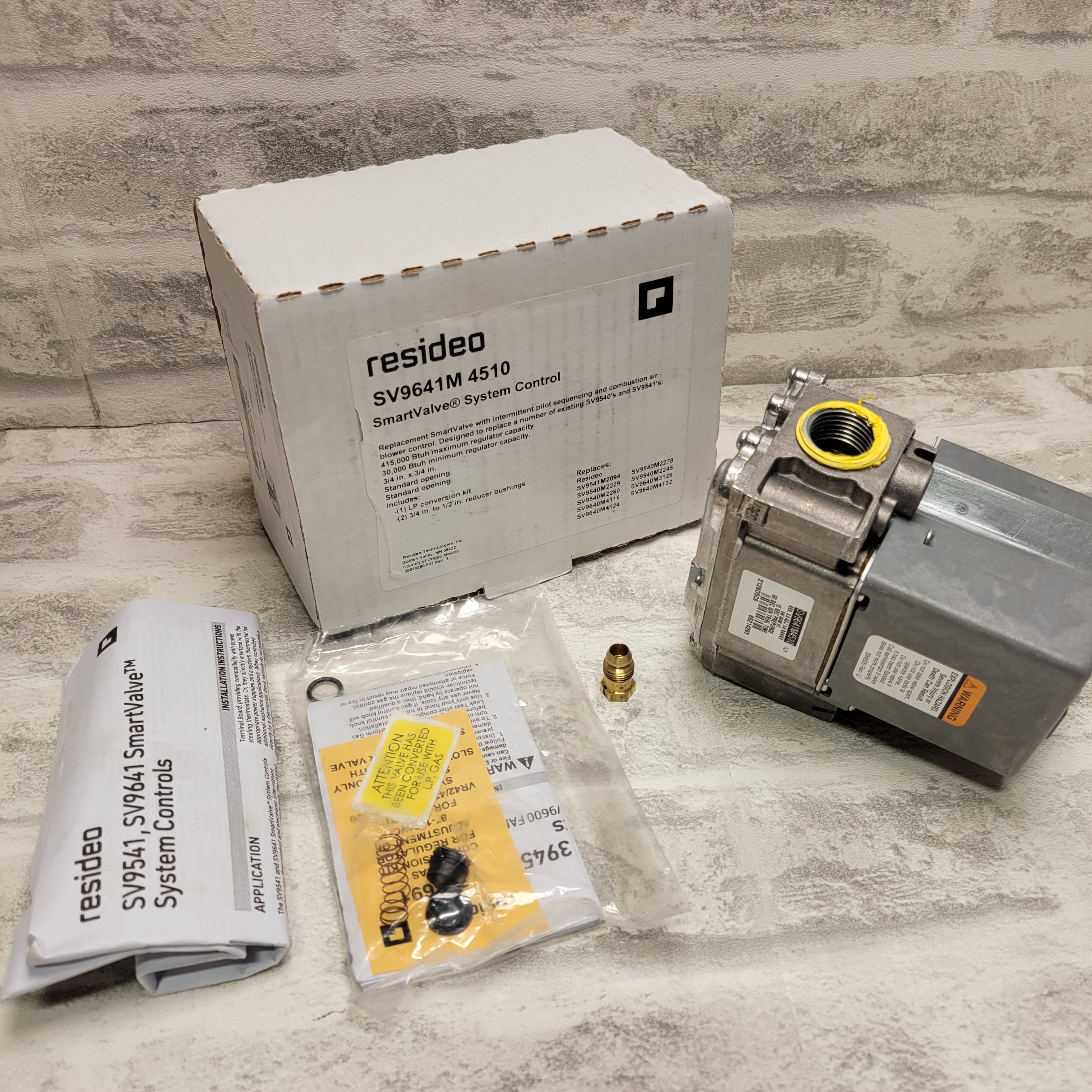 Resideo 3/4" NPT Intermittent Hot Surface Pilot Ignition SmartValve (7609177768174)